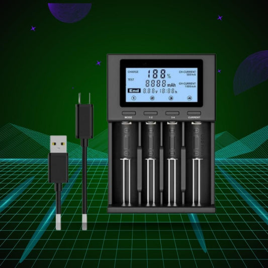 RETROLINK™ - Battery Charger with Powerbank-Function