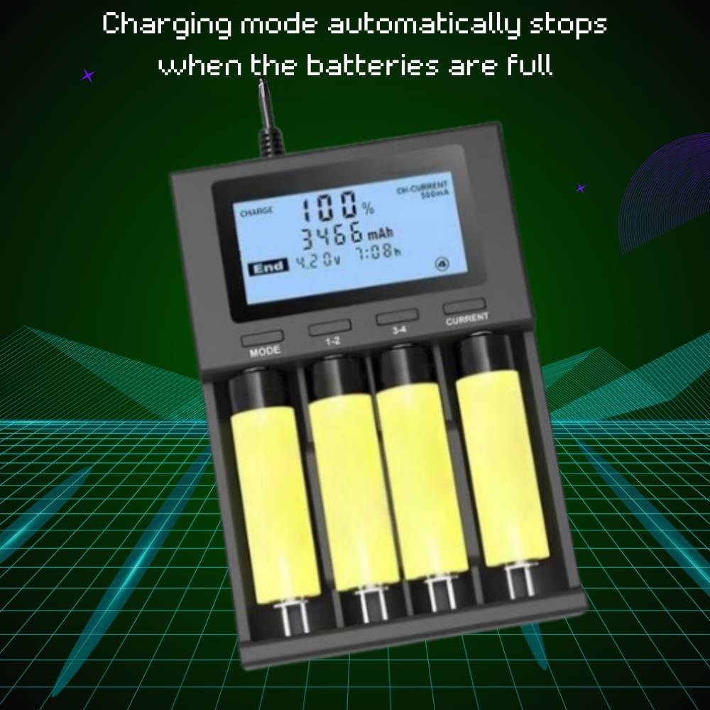 RETROLINK™ - Battery Charger with Powerbank-Function