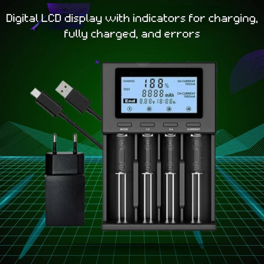 RETROLINK™ - Battery Charger with Powerbank-Function