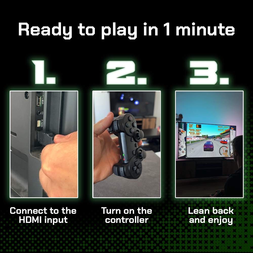 The Ultimate Retro Gaming Console - Plug & Play 55+ Consoles in Seconds